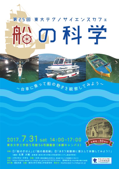 船の科学ポスター