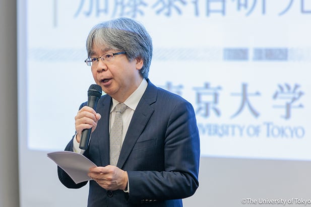 Professor Yasuhiro Kato, Dean of the School of Engineering
