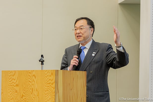 Professor Tatsuya Okubo, Executive Vice President, The University of Tokyo