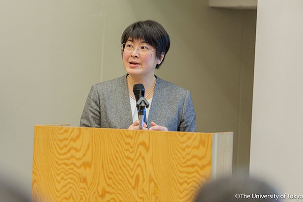 Professor Akiko Kumada, Vice Dean of the School of Engineering